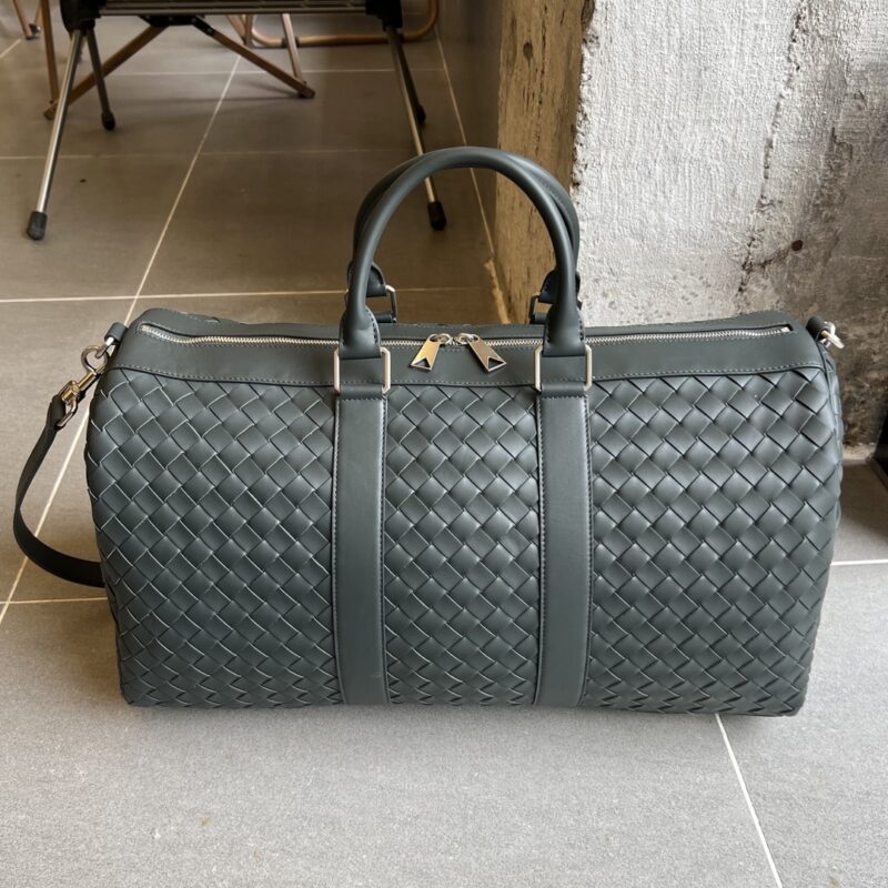 Replica Bottega Veneta Travel Bag Grey 1 Replica Bottega Veneta Travel Bag Grey - high-accuracy replica luxury purse