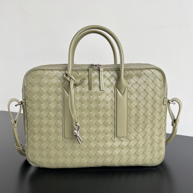 Replica Bottega Veneta Gateway Briefcase Beige 1 Replica Bottega Veneta Gateway Briefcase - best quality luxury bag dupe