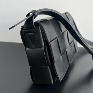 Replica Bottega Veneta Cassette 2.0 Black - elite superclone designer purse