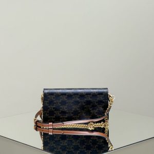 Replica Celine Triomphe Multipochette - high-end fake designer purse