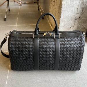 Replica Bottega Veneta Travel Bag Black 3 Replica Bottega Veneta Travel Bag Black - premium 1:1 fake handbag model