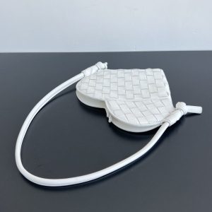 Replica Bottega Veneta Solstice White Heart 9 Replica Bottega Veneta Solstice White Heart - premium 1:1 fake handbag model
