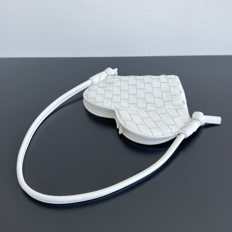 Replica Bottega Veneta Solstice White Heart 9 Replica Bottega Veneta Solstice White Heart - premium 1:1 fake handbag model