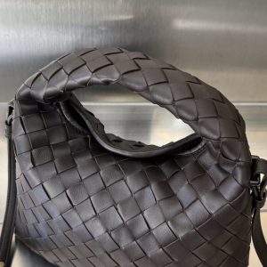 Replica Bottega Veneta Hop Mini Dark Brown 3 Replica Bottega Veneta Hop Mini - high-quality designer bag clone