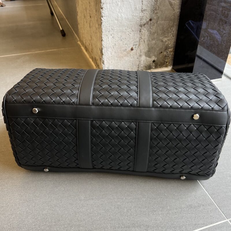 Replica Bottega Veneta Travel Bag Black 4 Replica Bottega Veneta Travel Bag Black - premium 1:1 fake handbag model