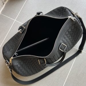 Replica Bottega Veneta Travel Bag Black 5 Replica Bottega Veneta Travel Bag Black - best quality luxury bag dupe