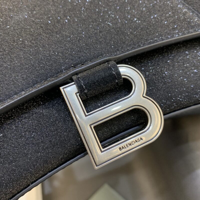 Replica Balenciaga Hourglass Shine Black 5 Replica Balenciaga Hourglass Shine Black - ultra-realistic fake designer tote