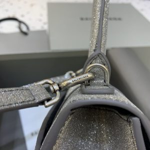 Replica Balenciaga Hourglass Silver 6 Replica Balenciaga Hourglass Silver - top-tier luxury replica shoulder bag