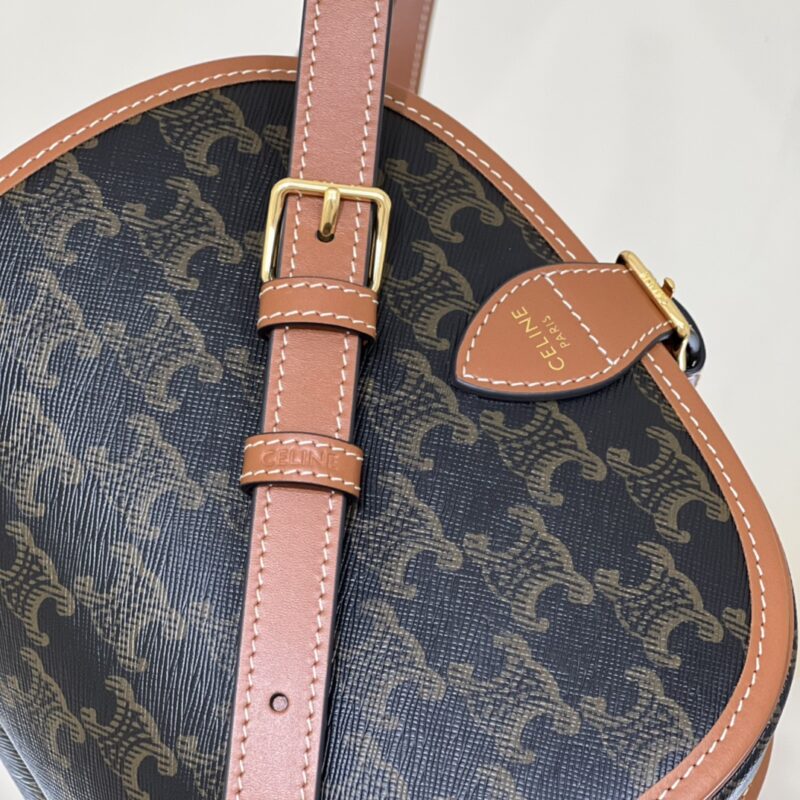 Replica Celine Triomphe Canvas Folco - ultra-realistic fake designer tote