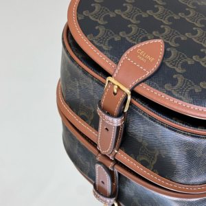 Replica Celine Triomphe Canvas Folco - best quality luxury bag dupe