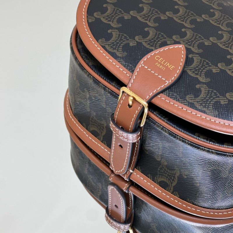 Replica Celine Triomphe Canvas Folco - best quality luxury bag dupe