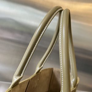 Replica Bottega Veneta Arco Tote Milk Tea 10 Replica Bottega Veneta Arco Tote - top-tier luxury replica shoulder bag