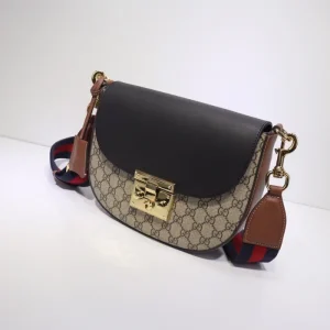 Replica GUCCI Supreme Monogram Web Medium Padlock Messenger Shoulder Bag 12 Replica GUCCI Supreme Monogram Web Medium Padlock Messenger Shoulder Bag - elite superclone designer purse