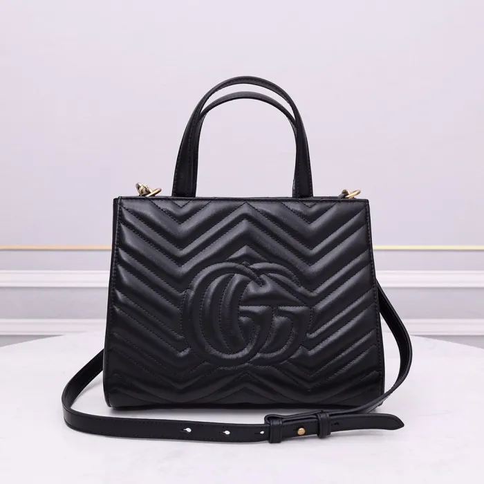 Replica GUCCI GG MARMONT MEDIUM TOTE BAG 3 Replica GUCCI GG MARMONT MEDIUM TOTE BAG - best-selling designer handbag dupe