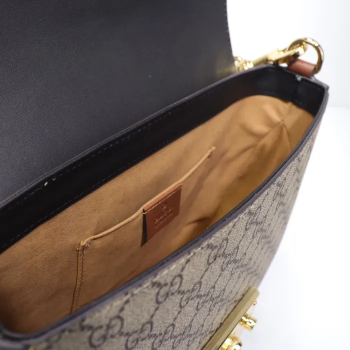 Replica GUCCI Supreme Monogram Web Medium Padlock Messenger Shoulder Bag 14 Replica GUCCI Supreme Monogram Web Medium Padlock Messenger Shoulder Bag - top-rated replica designer bag