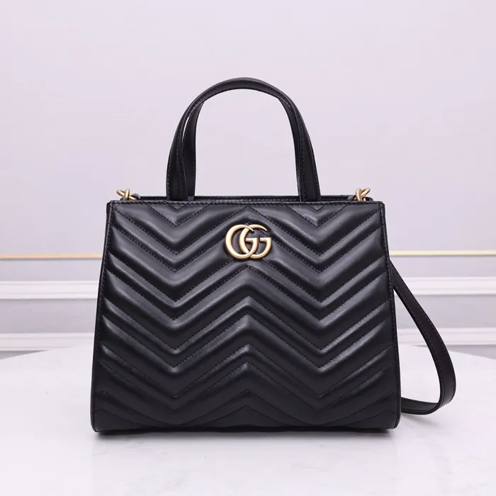 Replica GUCCI GG MARMONT MEDIUM TOTE BAG 1 Replica GUCCI GG MARMONT MEDIUM TOTE BAG - top-rated replica designer bag