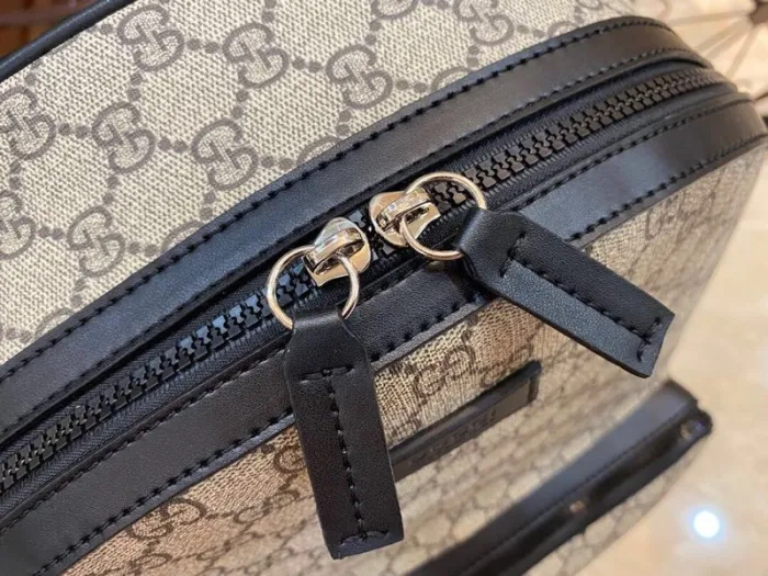 Replica GUCCI MEDIUM GG BACKPACK WITH TAG 13 Replica GUCCI MEDIUM GG BACKPACK WITH TAG - best quality luxury bag dupe