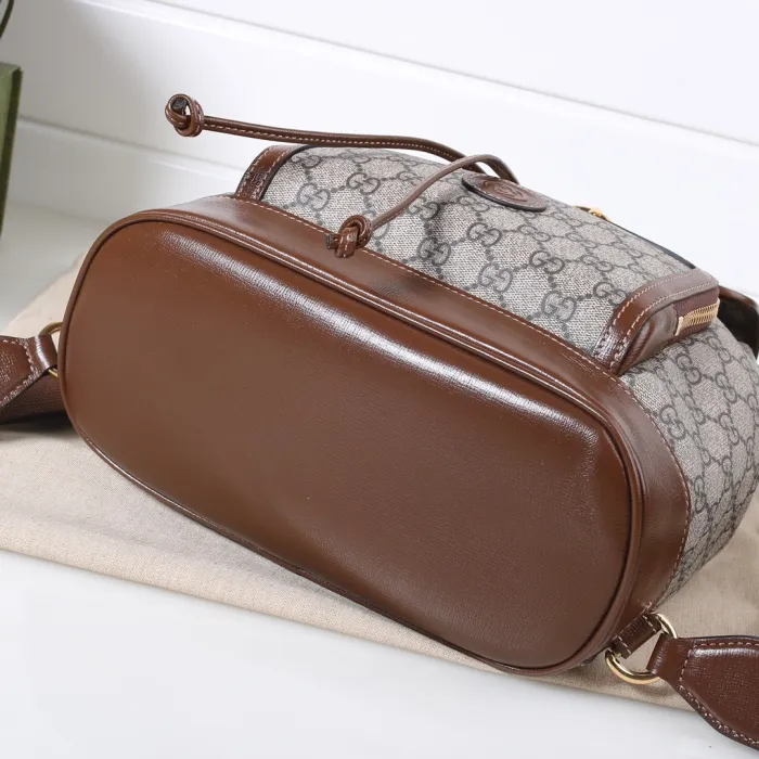 Replica GUCCI BACKPACK WITH INTERLOCKING G 8 Replica GUCCI BACKPACK WITH INTERLOCKING G - high-end fake designer purse