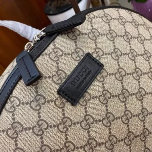 Replica GUCCI MEDIUM GG BACKPACK WITH TAG 14 Replica GUCCI MEDIUM GG BACKPACK WITH TAG - authentic-look luxury purse replica