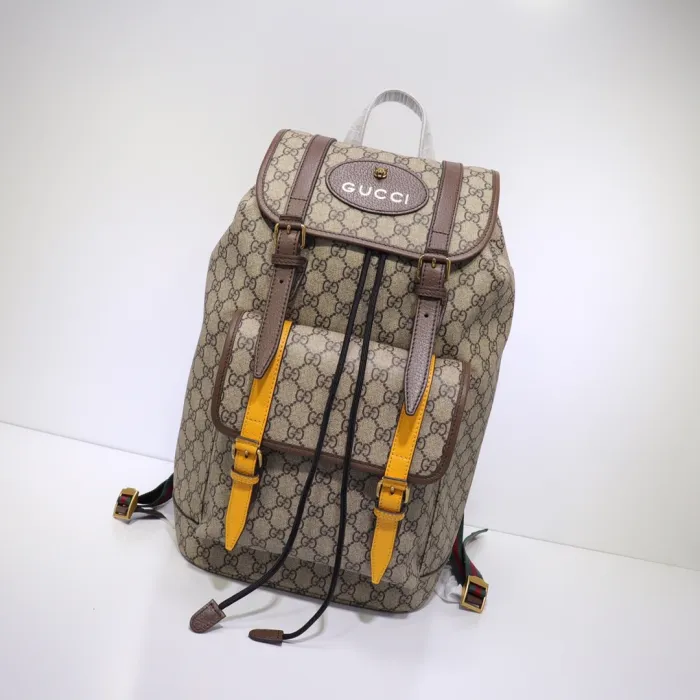 Replica GUCCI GG Supreme Leather Backpack 1 Replica GUCCI GG Supreme Leather Backpack - best-selling designer handbag dupe