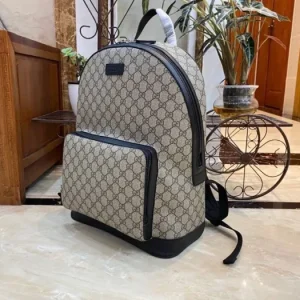 Replica GUCCI MEDIUM GG BACKPACK WITH TAG 15 Replica GUCCI MEDIUM GG BACKPACK WITH TAG - 1:1 designer replica handbag