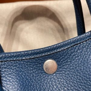 Replica Hermes Garden Party 30cm Ocean Blue 2 Replica Hermes Garden Party 30cm Ocean Blue - realistic designer-inspired fake bag