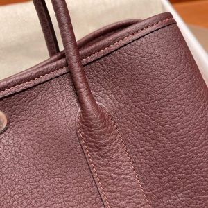 Replica Hermes Garden Party 30cm Saddle Red 3 Replica Hermes Garden Party 30cm Saddle Red - high-quality designer bag clone