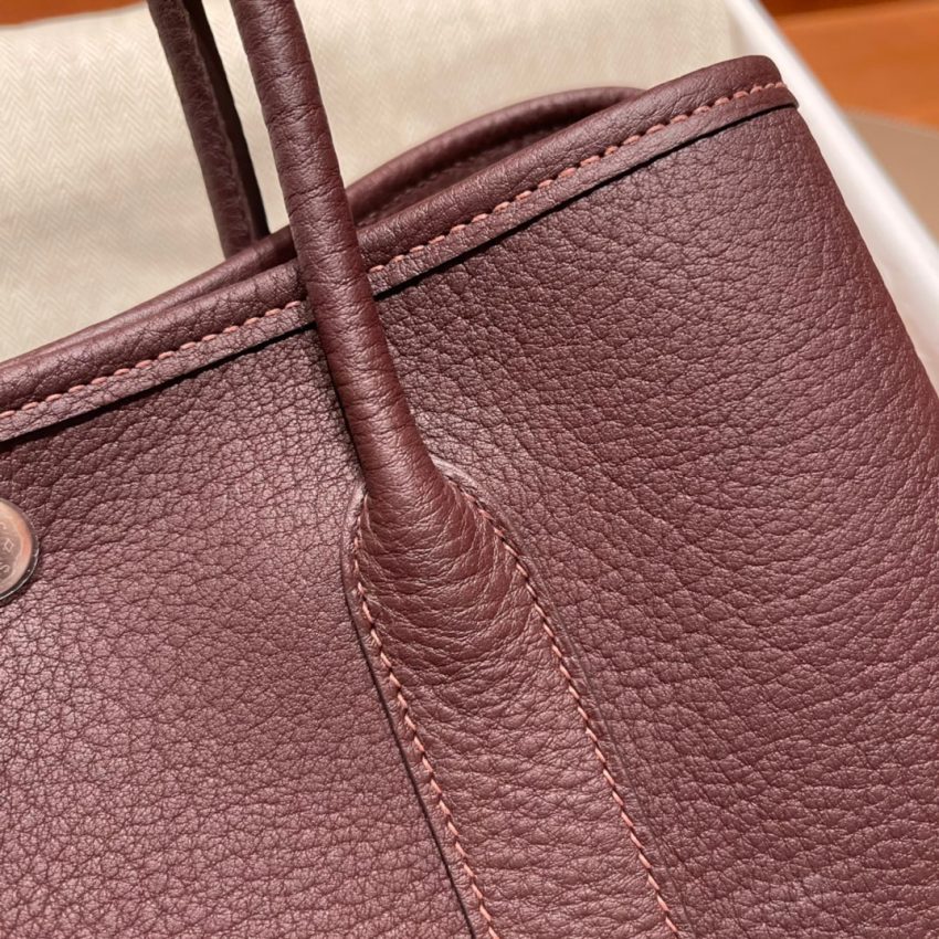 Replica Hermes Garden Party 30cm Saddle Red 3 Replica Hermes Garden Party 30cm Saddle Red - high-quality designer bag clone