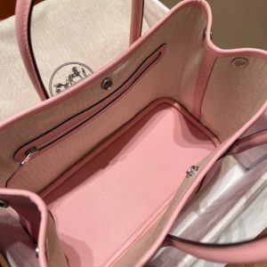 Replica Hermes Garden Party 30cm Rose - top-rated replica designer bag