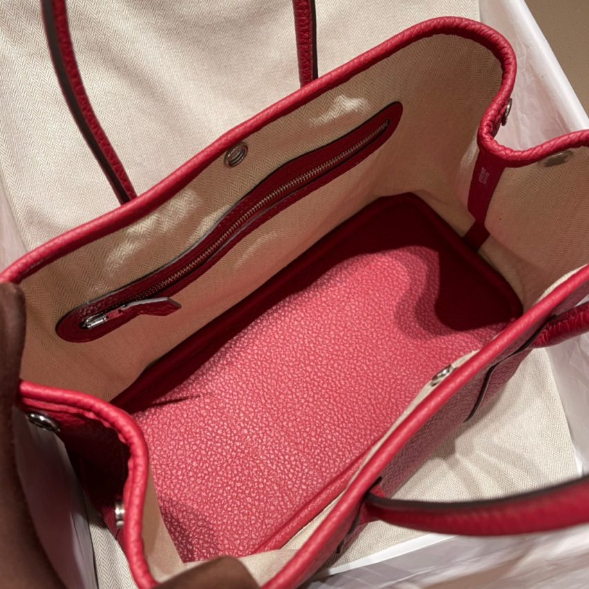 Replica Hermes Garden Party 30cm Rouge Casaque - best quality luxury bag dupe