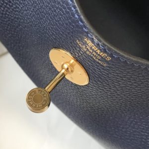 Replica Hermes Lindy Sapphire Blue 5 Replica Hermes Lindy Sapphire Blue - best quality luxury bag dupe