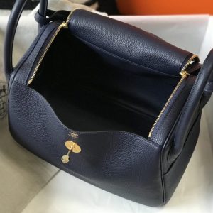 Replica Hermes Lindy Sapphire Blue 6 Replica Hermes Lindy Sapphire Blue - top-rated replica designer bag
