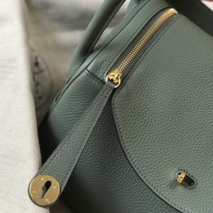 Replica Hermes Lindy Almond Green 3 Replica Hermes Lindy Almond Green - 1:1 designer replica handbag