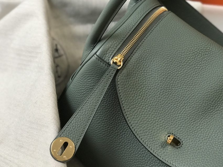 Replica Hermes Lindy Almond Green 3 Replica Hermes Lindy Almond Green - 1:1 designer replica handbag