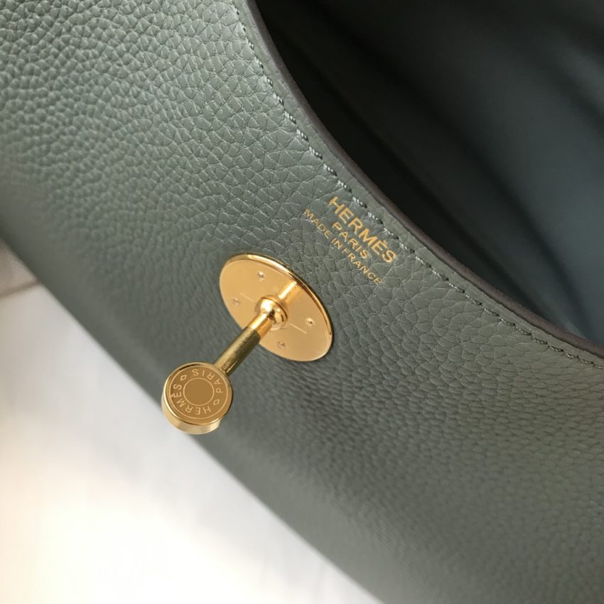 Replica Hermes Lindy Almond Green 5 Replica Hermes Lindy Almond Green - elite superclone designer purse