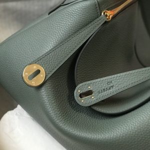 Replica Hermes Lindy Almond Green 7 Replica Hermes Lindy Almond Green - top-tier luxury replica shoulder bag