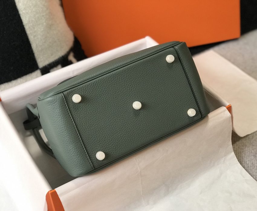Replica Hermes Lindy Almond Green 8 Replica Hermes Lindy Almond Green - high-end fake designer purse