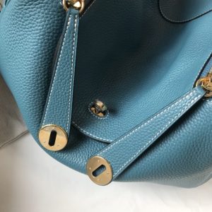 Replica Hermes Lindy Blue - premium-grade designer purse dupe