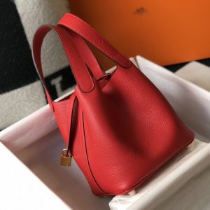 Replica Hermes Picotin Lock Red 2 Replica Hermes Picotin Lock Red - authentic-look luxury purse replica