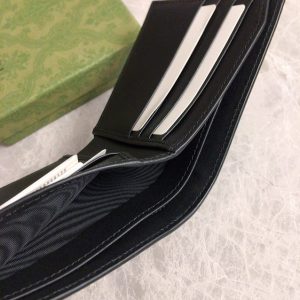 Replica Gucci Marmont GG Wallet Black 5 Replica Gucci Marmont GG Wallet Black - high-accuracy replica luxury purse