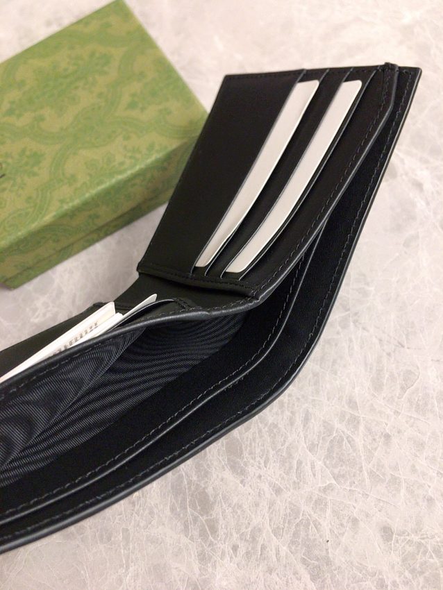 Replica Gucci Marmont GG Wallet Black 5 Replica Gucci Marmont GG Wallet Black - high-accuracy replica luxury purse