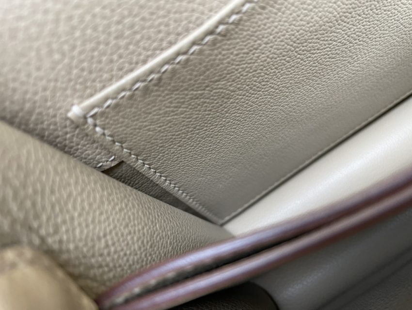 Replica Hermes Sac Roulis White 8 Replica Hermes Sac Roulis White - 1:1 designer replica handbag