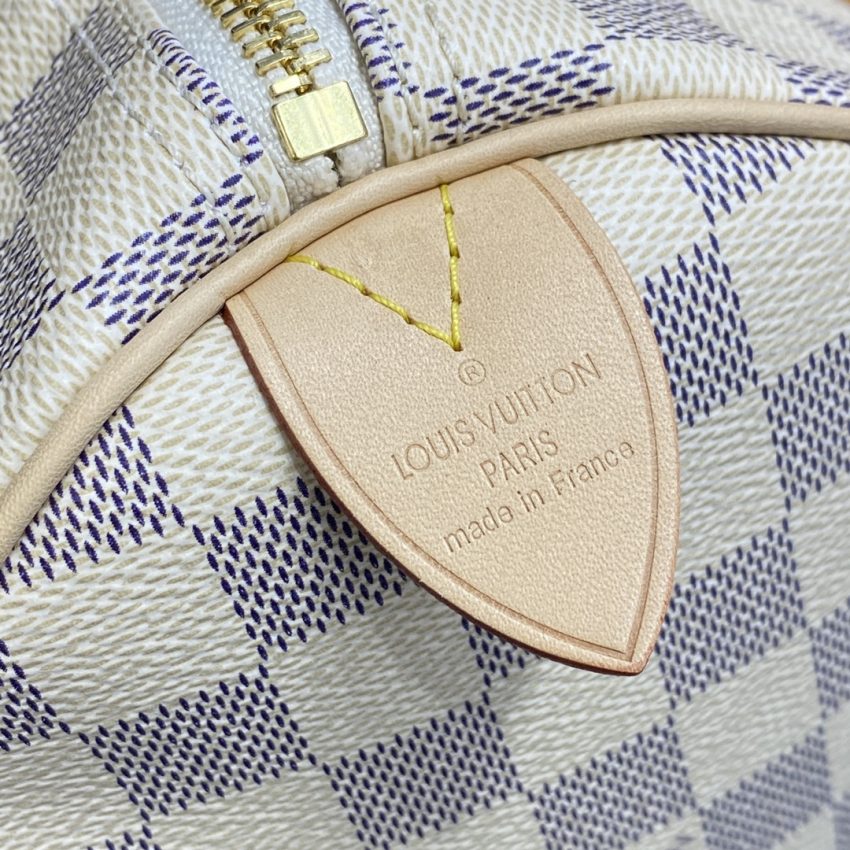 Replica Louis Vuitton Speedy White Grid 11 Replica Louis Vuitton Speedy White Grid - high-quality designer bag clone
