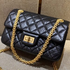 Replica CHANEL 2.55 Mini Bag Black 1 Replica CHANEL 2.55 Mini Bag Black - top-rated replica designer bag