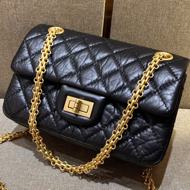 Replica CHANEL 2.55 Mini Bag Black 1 Replica CHANEL 2.55 Mini Bag Black - top-rated replica designer bag