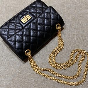 Replica CHANEL 2.55 Mini Bag Black 2 Replica CHANEL 2.55 Mini Bag Black - top-tier luxury replica shoulder bag