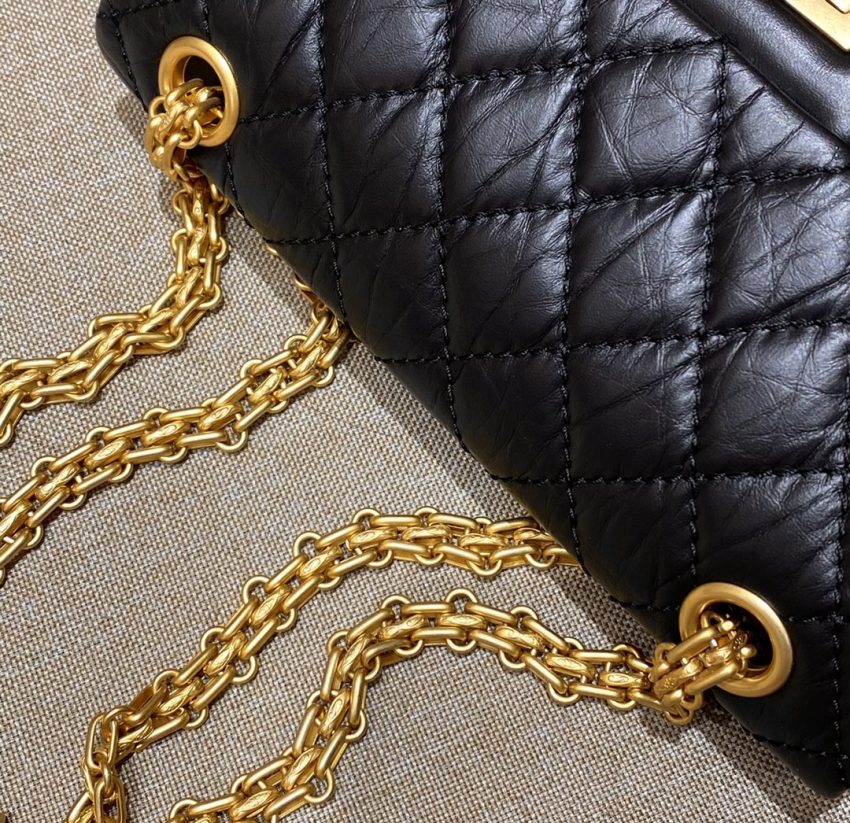 Replica CHANEL 2.55 Mini Bag Black 6 Replica CHANEL 2.55 Mini Bag Black - best quality luxury bag dupe