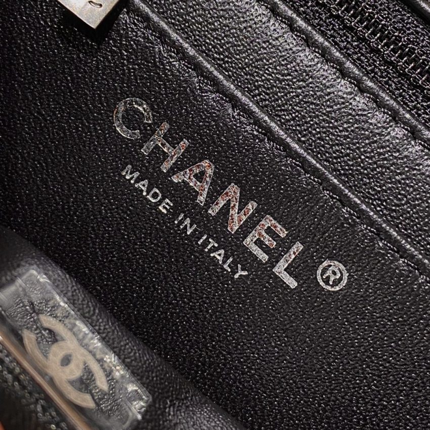 Replica CHANEL 2.55 Mini Bag Black Silver - 1:1 designer replica handbag