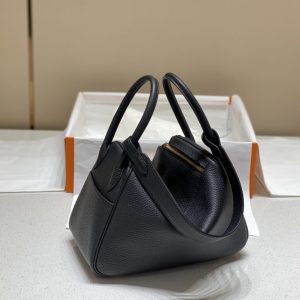 Replica Hermes Lindy Black 3 Replica Hermes Lindy Black - premium 1:1 fake handbag model