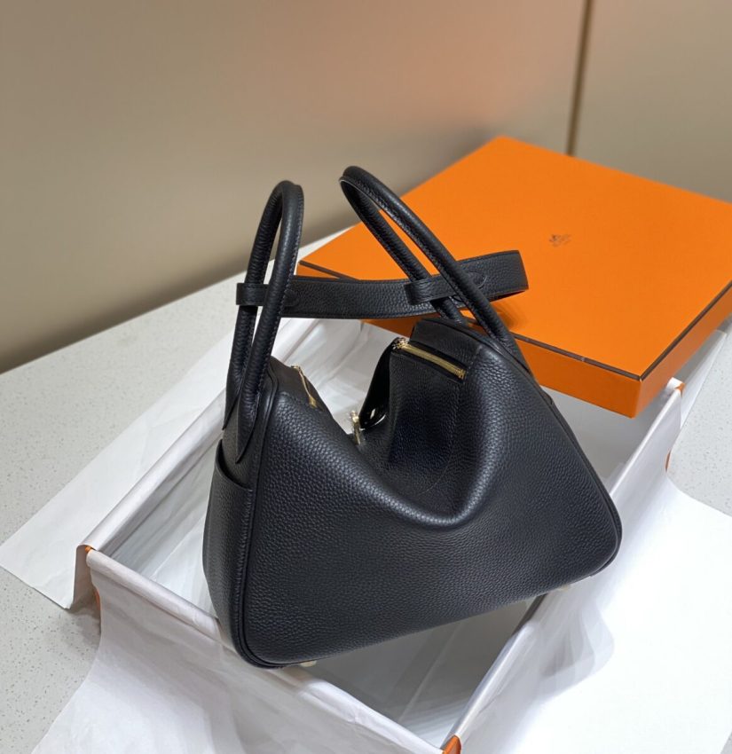 Replica Hermes Lindy Black 7 Replica Hermes Lindy Black - top-tier luxury replica shoulder bag